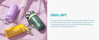 IDEUS 14oz Insulated Kids Water Bottle with Straw