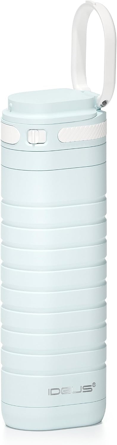IDEUS 14oz Flat Insulated Water Bottle