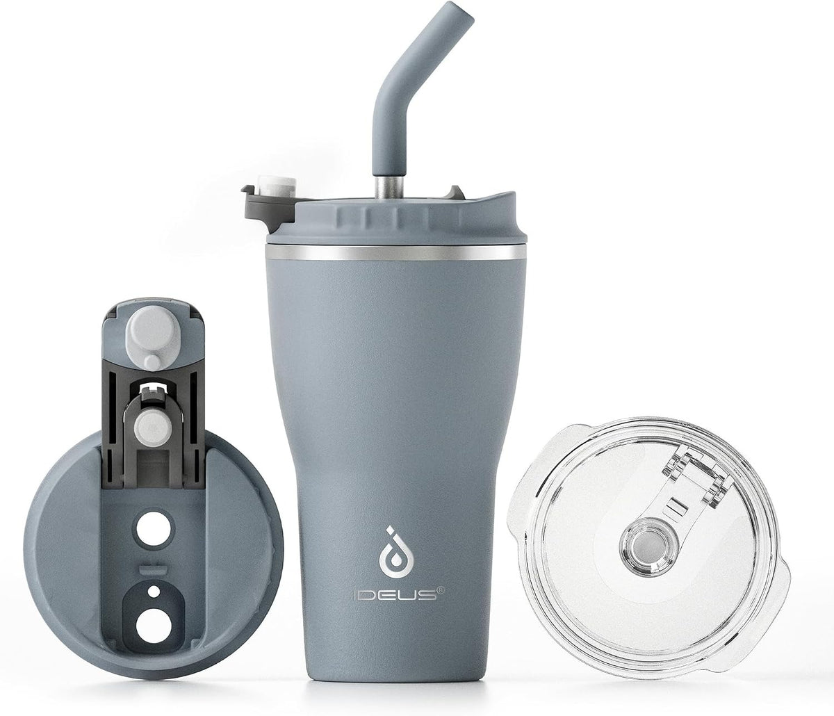 IDEUS 14oz Insulated Straw Tumbler