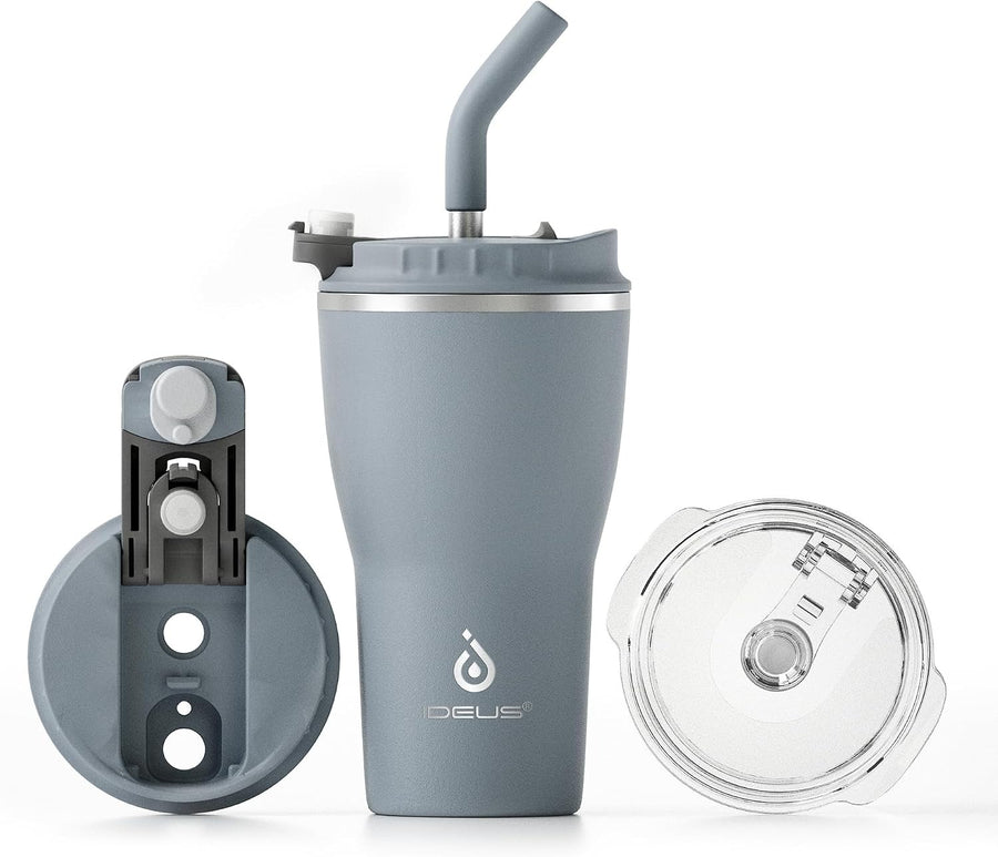 IDEUS 14oz Insulated Straw Tumbler