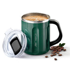 IDEUS 16oz Insulated Coffee Mug with Lid