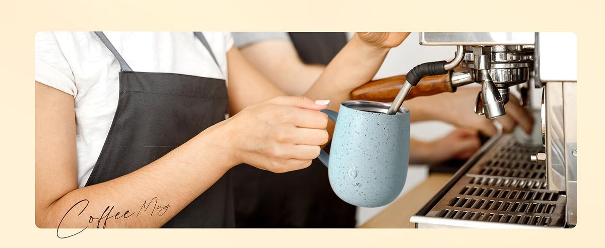 IDEUS Egg-Shaped Insulated Coffee Cup