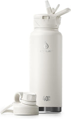IDEUS 40oz Insulated Water Bottle with Handle