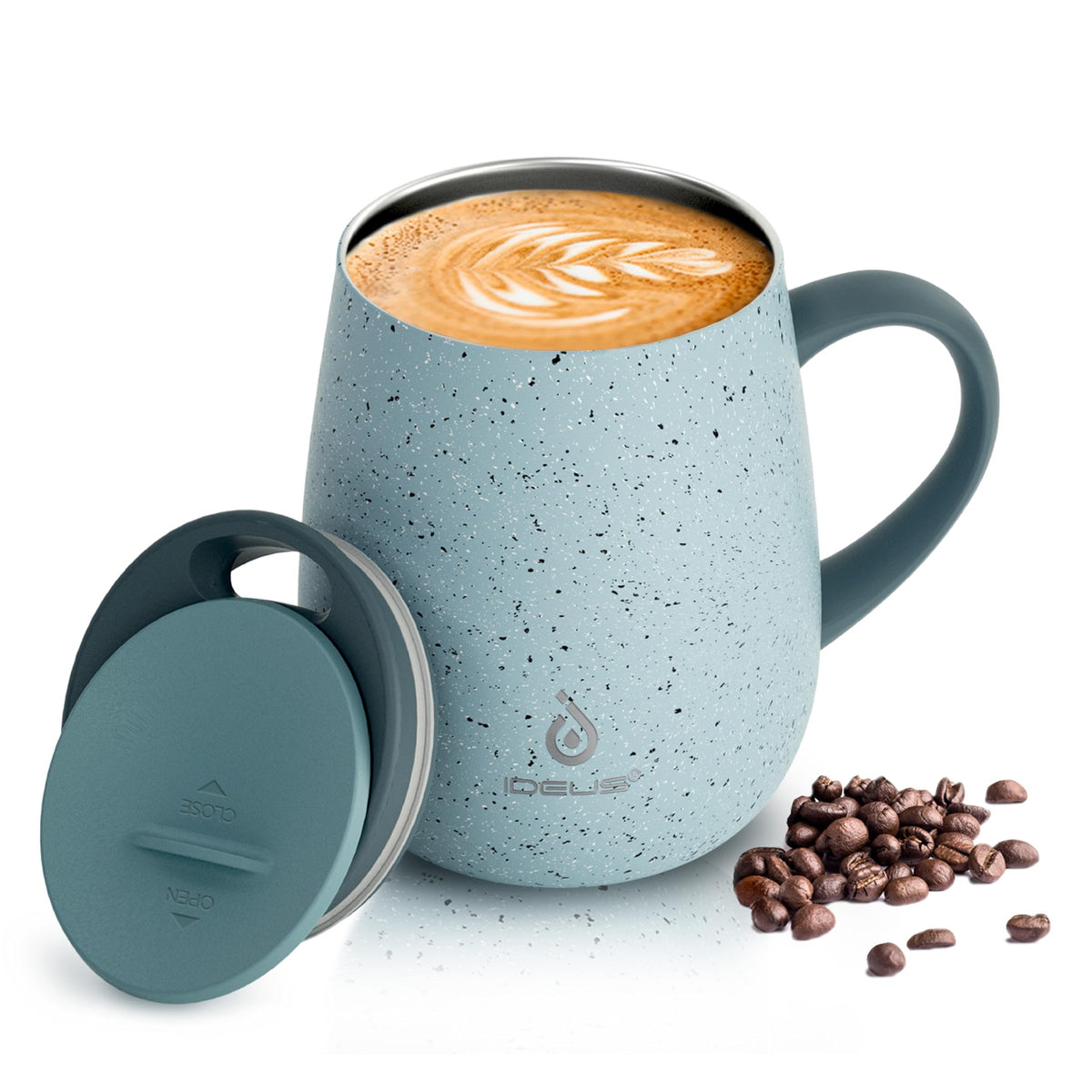 IDEUS Egg-Shaped Insulated Coffee Cup