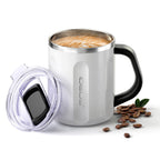 IDEUS 16oz Insulated Coffee Mug with Lid