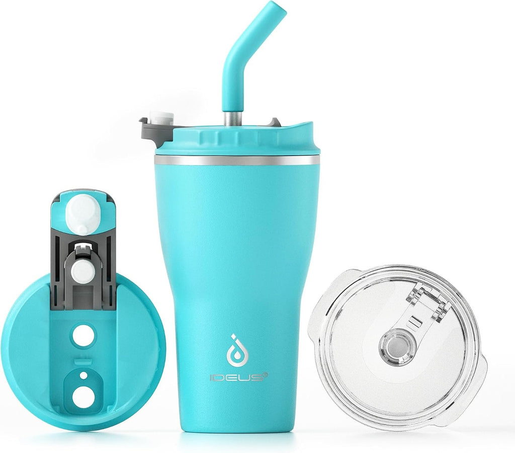 IDEUS 14oz Insulated Straw Tumbler