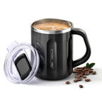 IDEUS 16oz Insulated Coffee Mug with Lid