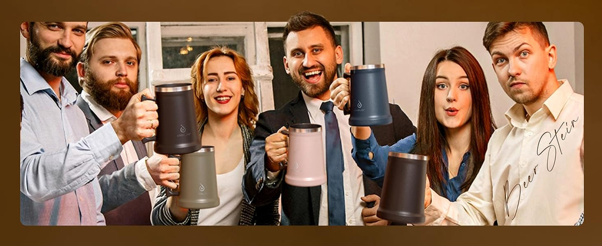 IDEUS 700ml Insulated Beer Tumbler