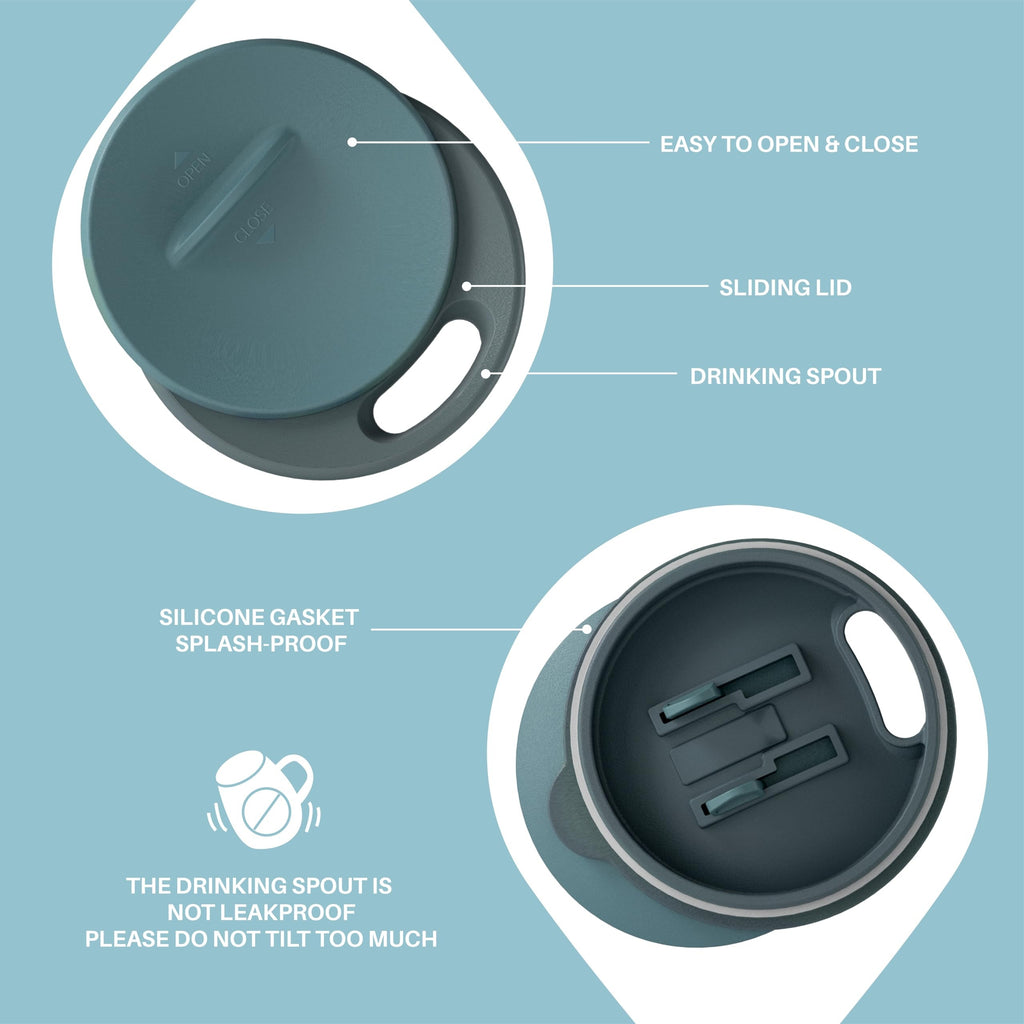 IDEUS Egg-Shaped Insulated Coffee Cup