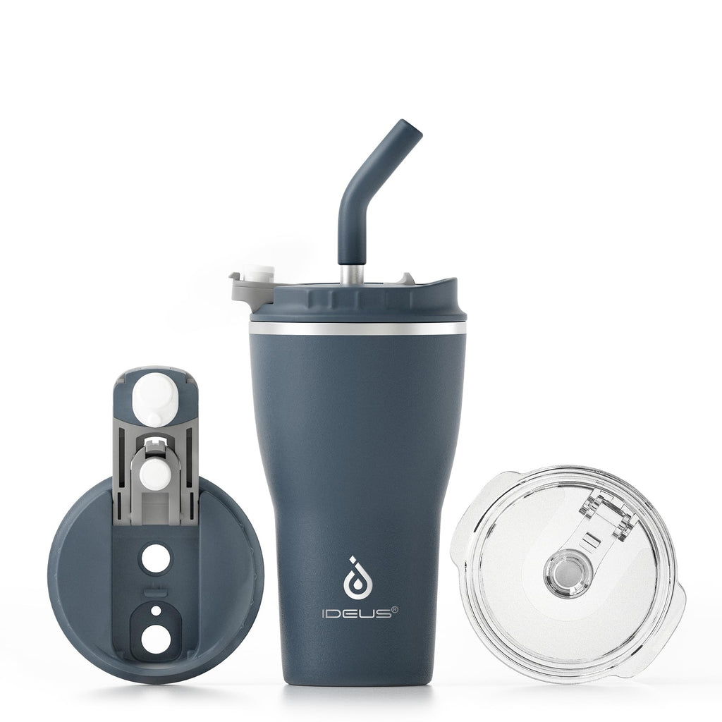 IDEUS 14oz Insulated Straw Tumbler