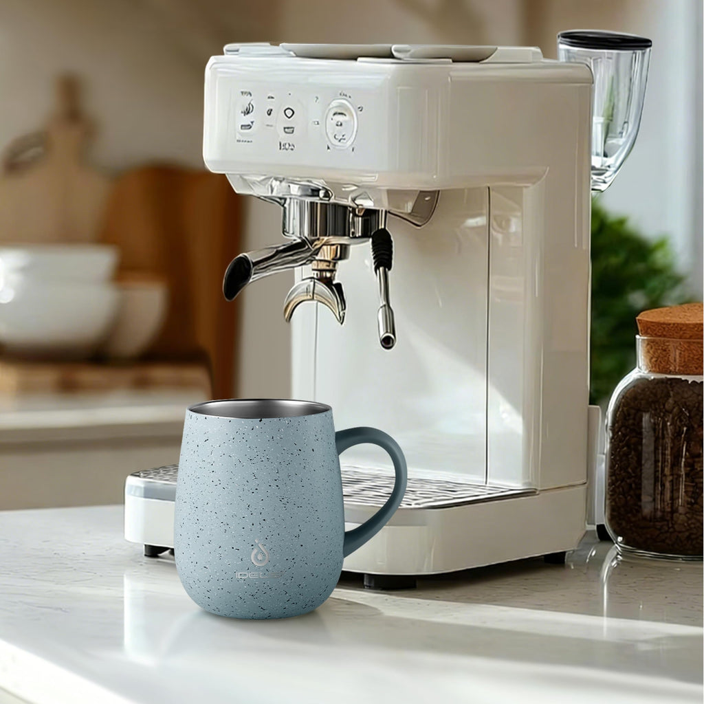 IDEUS Egg-Shaped Insulated Coffee Cup