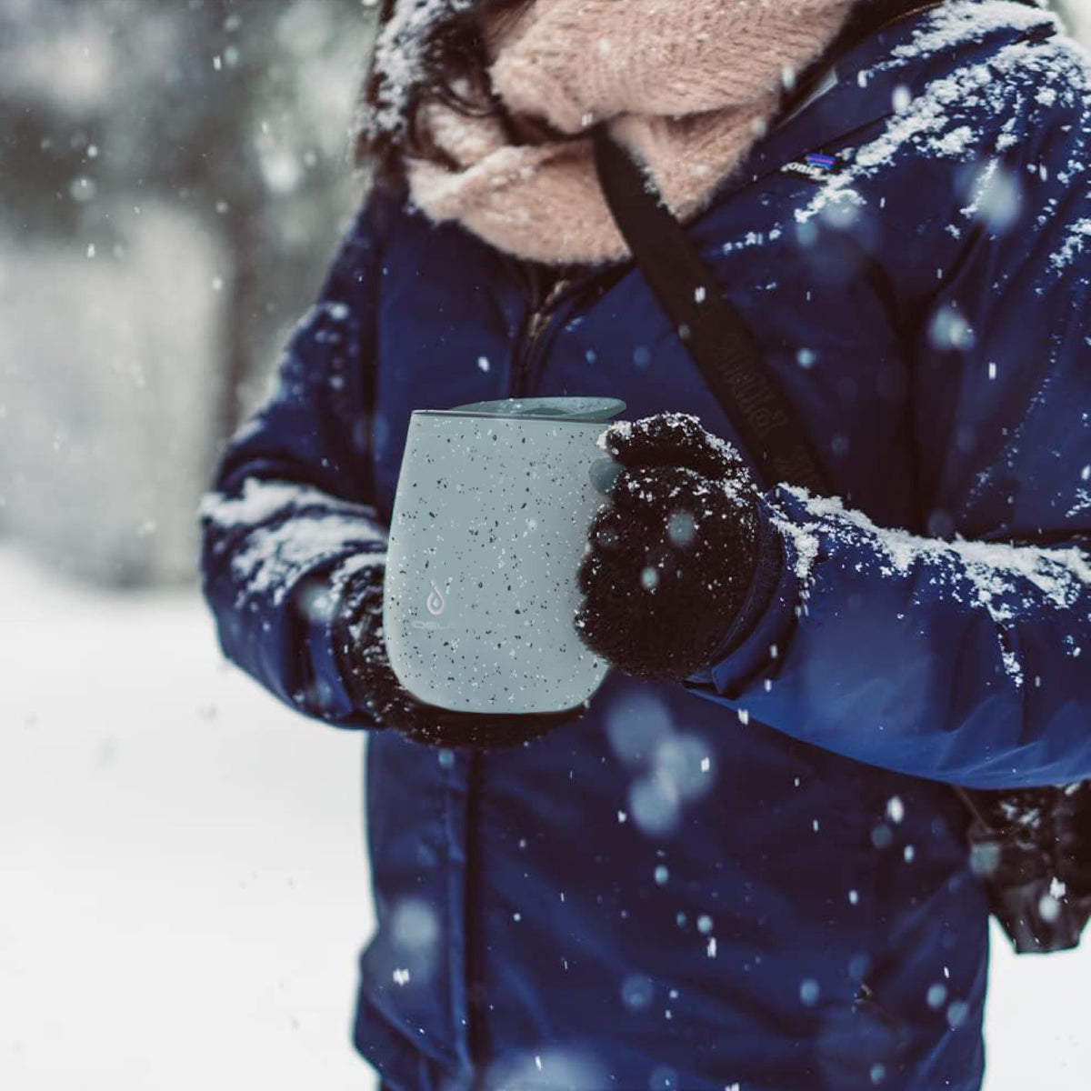 IDEUS Egg-Shaped Insulated Coffee Cup