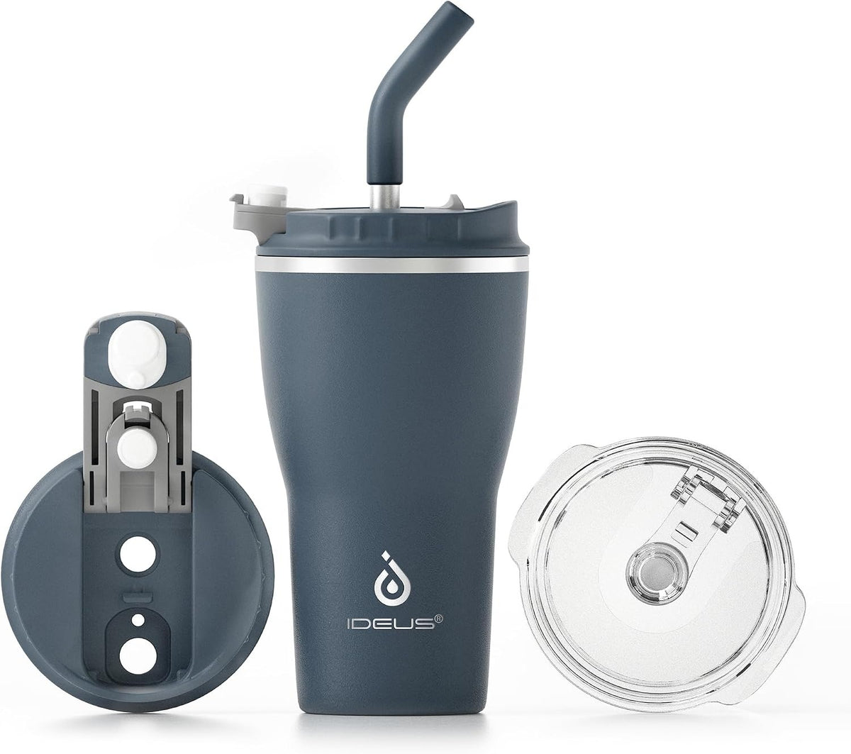 IDEUS 14oz Insulated Straw Tumbler