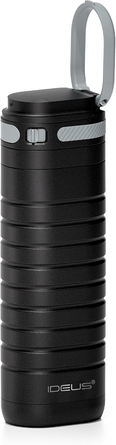 IDEUS 14oz Flat Insulated Water Bottle