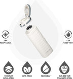 IDEUS 14oz Flat Insulated Water Bottle