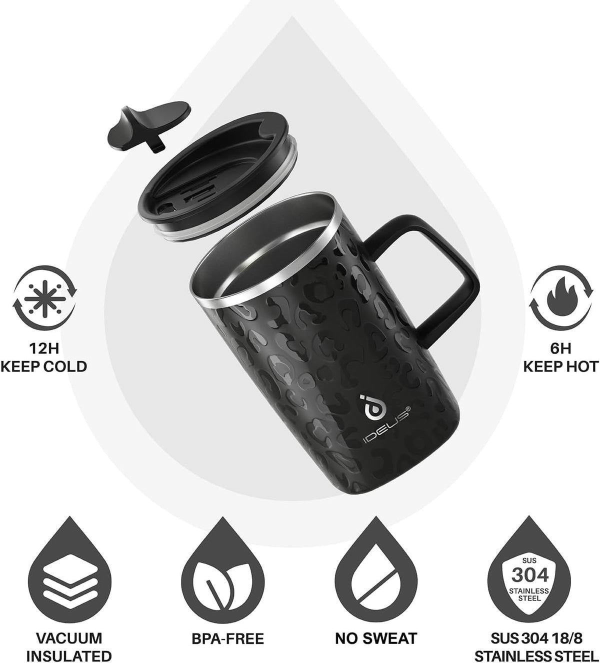 IDEUS Square Insulated Coffee Mug