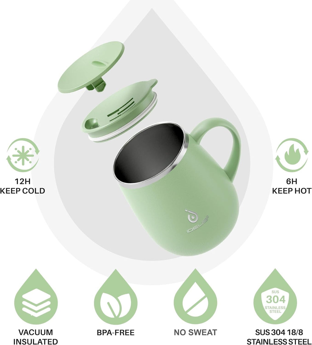 IDEUS Color-Matched Insulated Coffee Mug