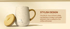 IDEUS Egg-Shaped Insulated Coffee Cup