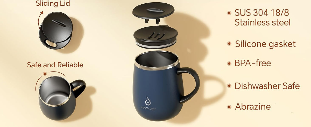 IDEUS Classic Insulated Coffee Mug
