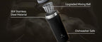 IDEUS Insulated Protein Shaker Bottle
