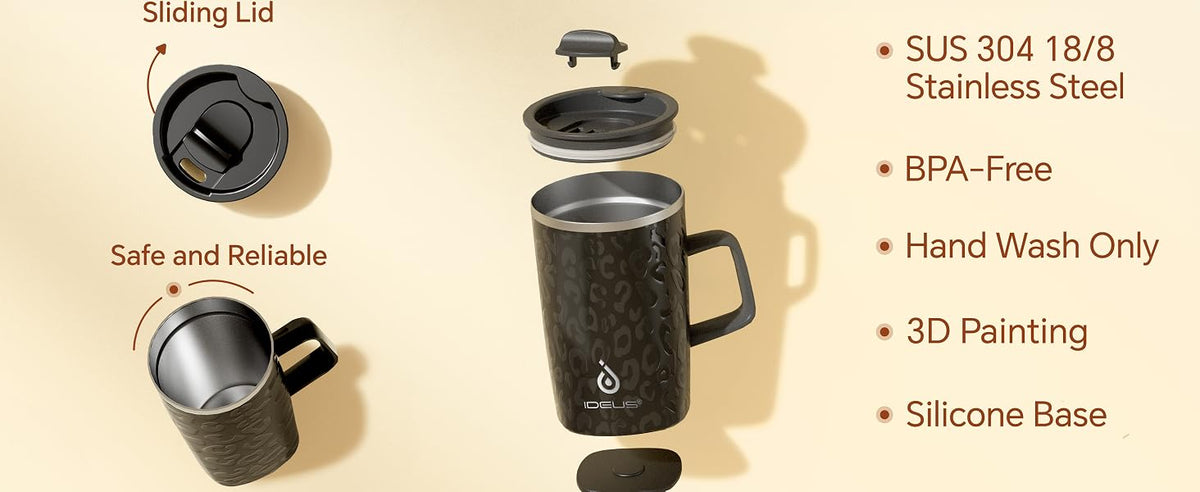 IDEUS Square Insulated Coffee Mug