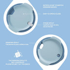 IDEUS Insulated Mug with Straw and Handle