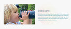 IDEUS 14oz Insulated Kids Water Bottle with Straw