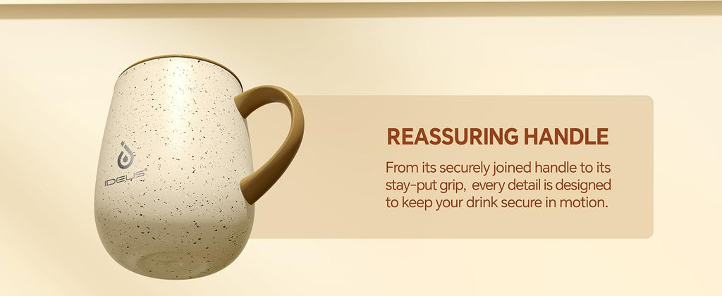 IDEUS Egg-Shaped Insulated Coffee Cup
