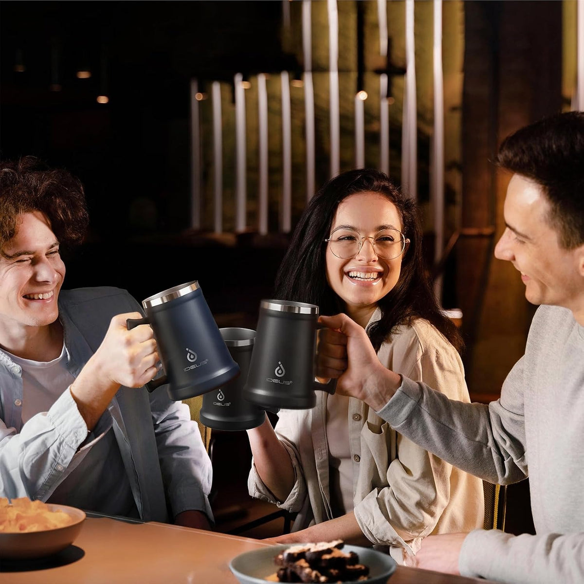 IDEUS 700ml Insulated Beer Tumbler