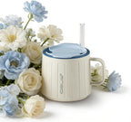 IDEUS Insulated Mug with Straw and Handle