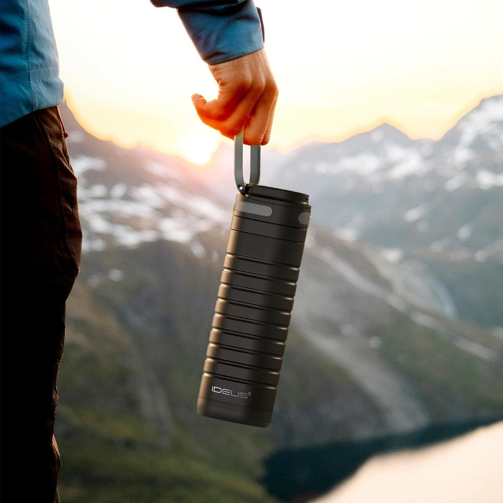 IDEUS 14oz Flat Insulated Water Bottle