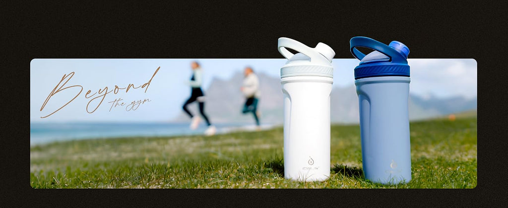 IDEUS Insulated Protein Shaker Bottle